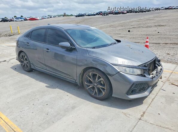 SHHFK7H40KU224876 2019 HONDA CIVIC Silver Передня права чверть