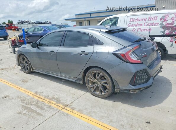 SHHFK7H40KU224876 2019 HONDA CIVIC Silver Задня ліва чверть
