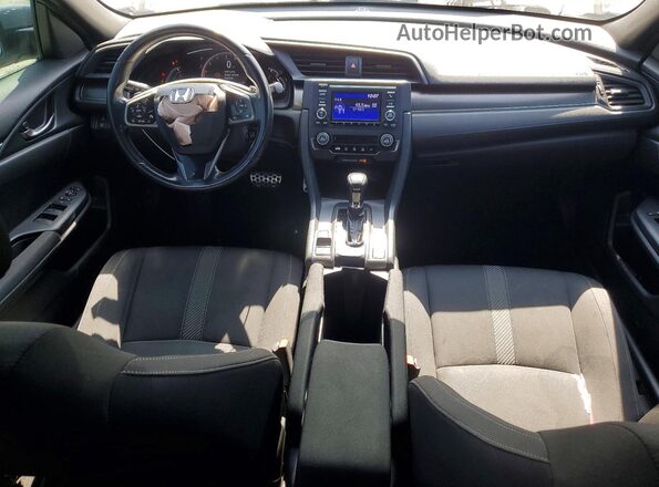 SHHFK7H40KU418081 2019 HONDA CIVIC Gray წინა პანელის ხედი