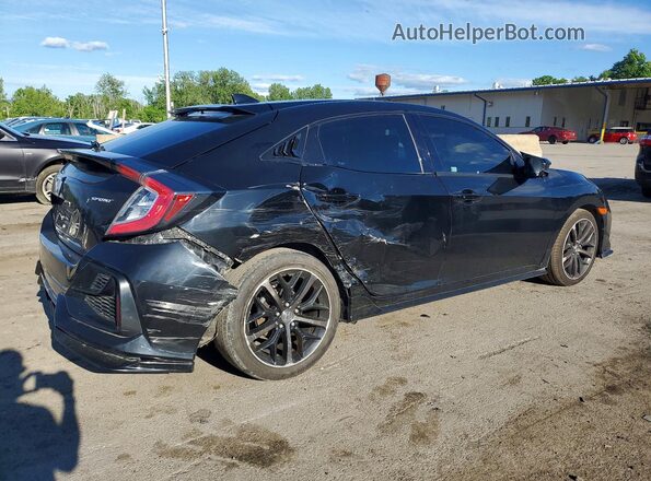 SHHFK7H40LU411925 2020 HONDA CIVIC Black Задня права чверть