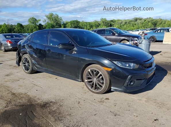 SHHFK7H40LU411925 2020 HONDA CIVIC Black Передня права чверть