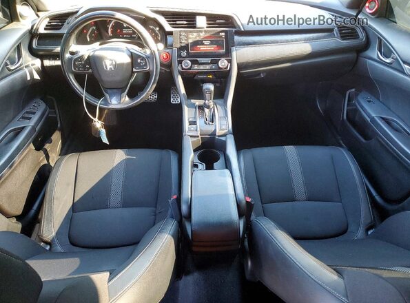 SHHFK7H40LU411925 2020 HONDA CIVIC Black Вид панелі приладів