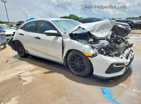 SHHFK7H40MU216182 2021 HONDA CIVIC White Առջևի աջ