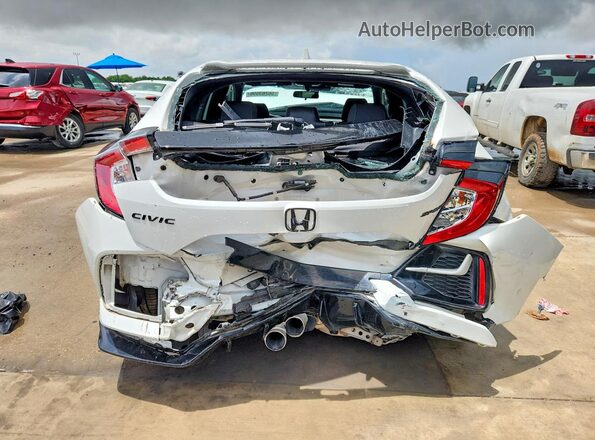 SHHFK7H40MU216182 2021 HONDA CIVIC White Հետևի տեսք