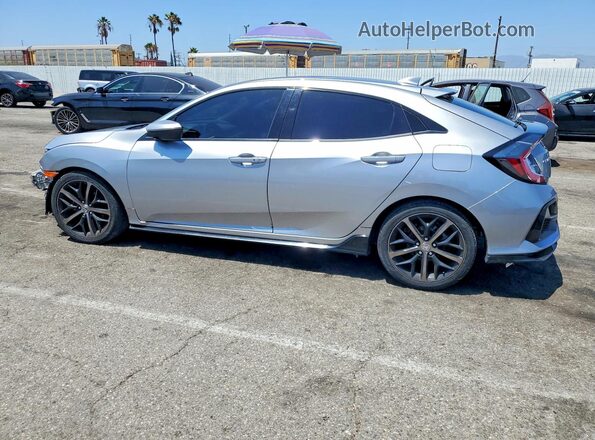 SHHFK7H40MU422313 2021 HONDA CIVIC Silver უკანა მარცხენა