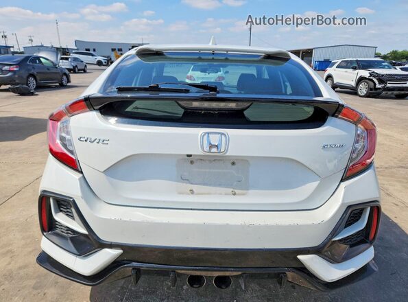 SHHFK7H40MU425261 2021 HONDA CIVIC White Widok z tyłu