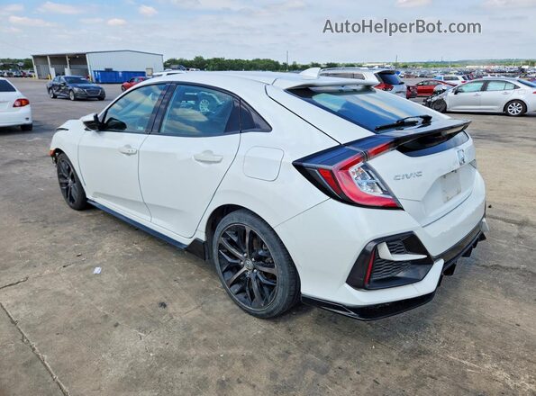 SHHFK7H40MU425261 2021 HONDA CIVIC White Tył lewy
