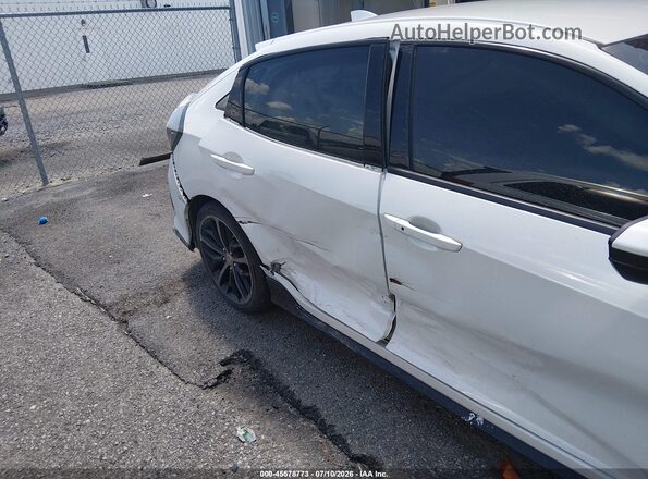 SHHFK7H41LU225035 2020 HONDA CIVIC Белый Вид спереди