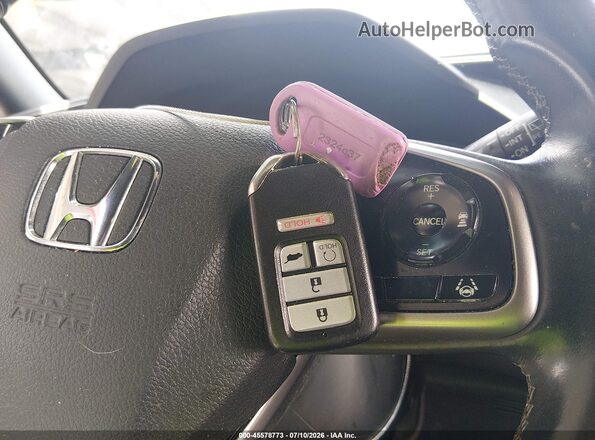 SHHFK7H41LU225035 2020 HONDA CIVIC Белый Вид панели приборов