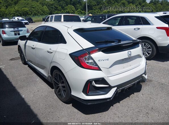 SHHFK7H41LU225035 2020 HONDA CIVIC Белый Задняя левая четверть