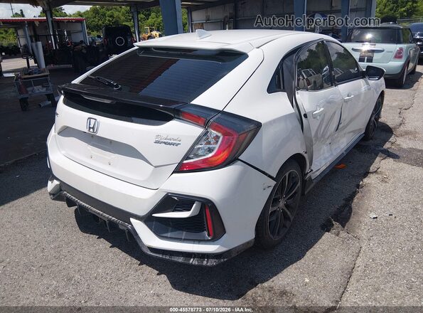 SHHFK7H41LU225035 2020 HONDA CIVIC Белый Задняя правая четверть