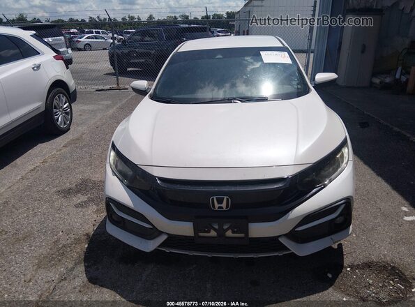 SHHFK7H41LU225035 2020 HONDA CIVIC Белый Вид щитка приборов