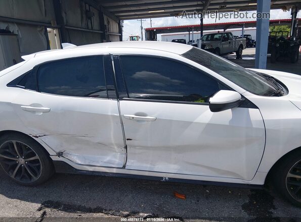 SHHFK7H41LU225035 2020 HONDA CIVIC Белый Вид задней части салона