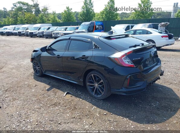 SHHFK7H41LU411769 2020 HONDA CIVIC Black Trasero izquierdo