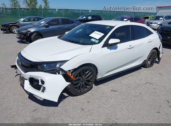 SHHFK7H41MU408615 2021 HONDA CIVIC White Front left