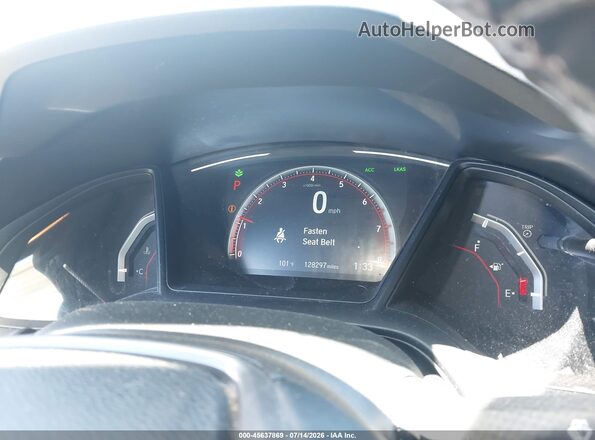 SHHFK7H41MU411658 2021 HONDA CIVIC Gray Widok tylnych siedzeń