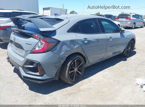 SHHFK7H41MU411658 2021 HONDA CIVIC Gray Tył prawy