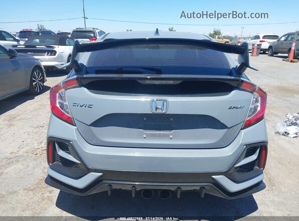 SHHFK7H41MU411658 2021 HONDA CIVIC Gray 