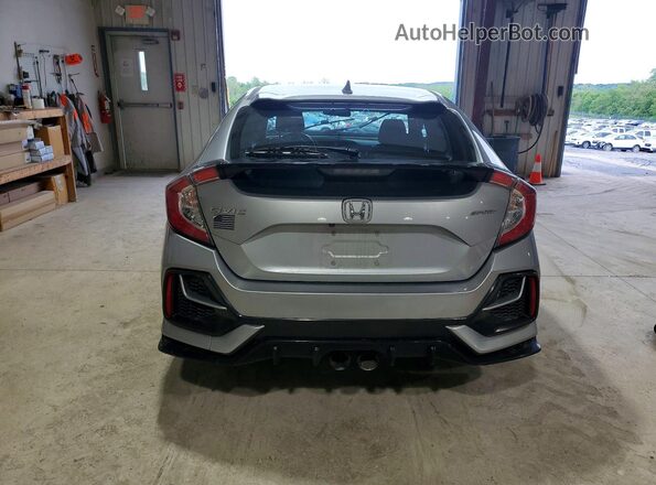 SHHFK7H41MU419727 2021 HONDA CIVIC Gray Հետևի տեսք