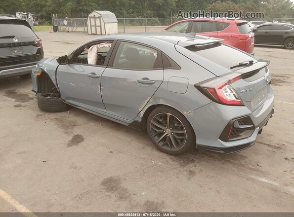 SHHFK7H41MU421817 2021 HONDA CIVIC Gray Rear left