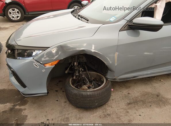 SHHFK7H41MU421817 2021 HONDA CIVIC Gray Front view