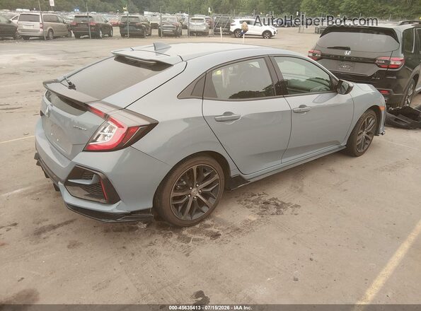SHHFK7H41MU421817 2021 HONDA CIVIC Gray Rear right