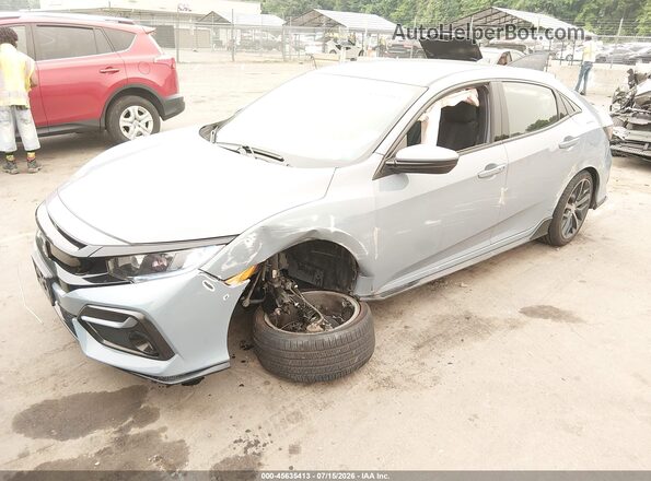 SHHFK7H41MU421817 2021 HONDA CIVIC Gray Front left