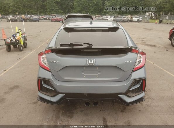 SHHFK7H41MU421817 2021 HONDA CIVIC Gray 