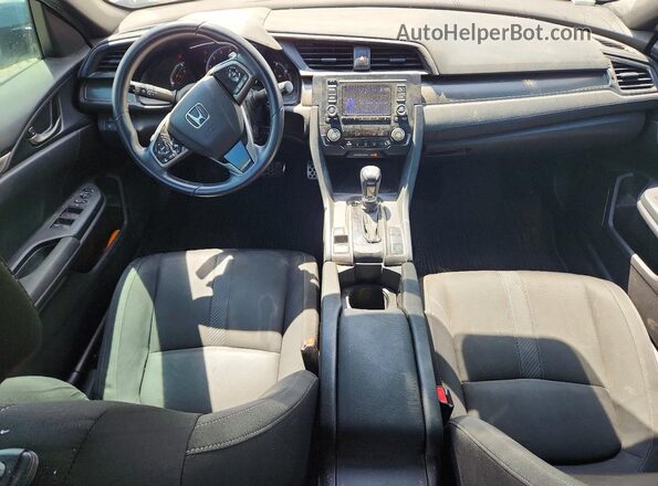 SHHFK7H42KU209604 2019 HONDA CIVIC Gray Widok deski rozdzielczej