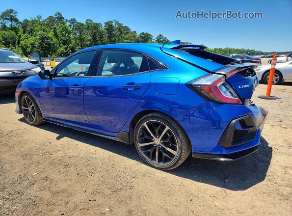 SHHFK7H42LU220426 2020 HONDA CIVIC Blue უკანა მარცხენა