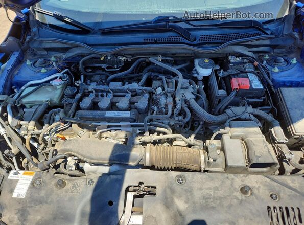 SHHFK7H42LU220426 2020 HONDA CIVIC Blue უკანა სალონის ხედი