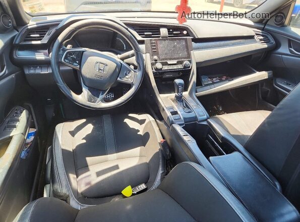 SHHFK7H42LU220426 2020 HONDA CIVIC Blue წინა პანელის ხედი