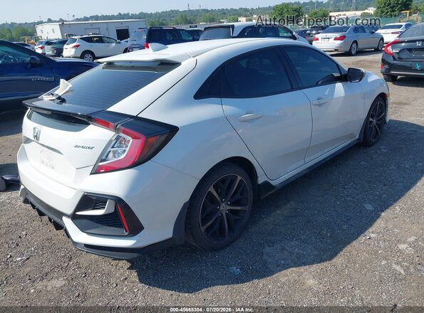 SHHFK7H42MU404492 2021 HONDA CIVIC Белый Задняя правая четверть