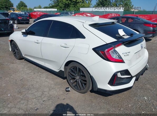 SHHFK7H42MU404492 2021 HONDA CIVIC Белый Задняя левая четверть