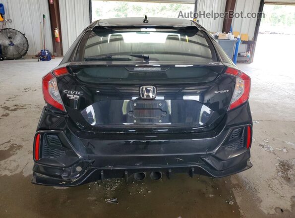 SHHFK7H42MU411488 2021 HONDA CIVIC Black უკანა ხედი