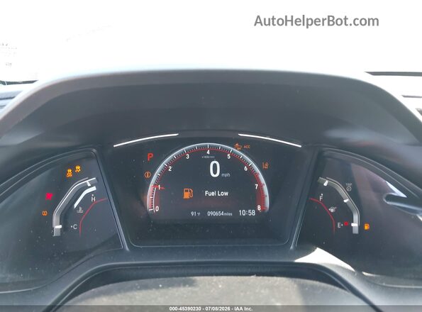 SHHFK7H43MU207573 2021 HONDA CIVIC Черный Вид задних сидений