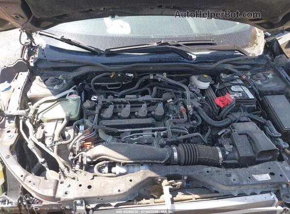 SHHFK7H43MU207573 2021 HONDA CIVIC Черный Вид сзади