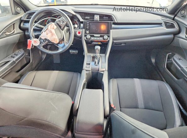 SHHFK7H43MU215463 2021 HONDA CIVIC Белый Вид панели приборов