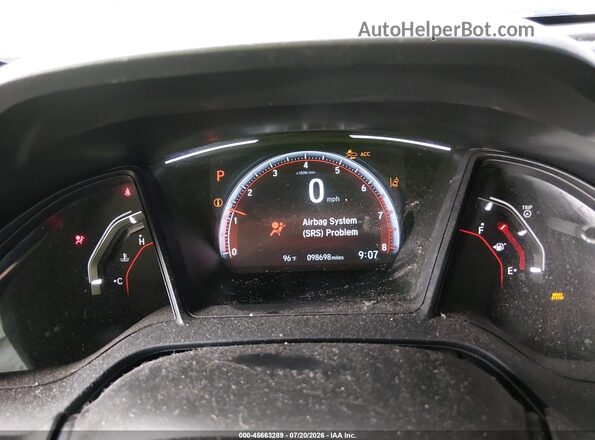SHHFK7H43MU215625 2021 HONDA CIVIC Белый Вид задних сидений