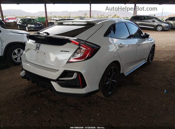 SHHFK7H43MU215625 2021 HONDA CIVIC Белый Задняя правая четверть