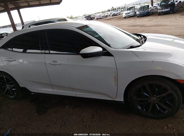 SHHFK7H43MU215625 2021 HONDA CIVIC Белый Панорамный вид салона 360°
