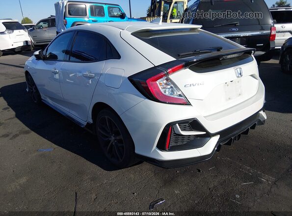 SHHFK7H43MU412665 2021 HONDA CIVIC White Tył lewy