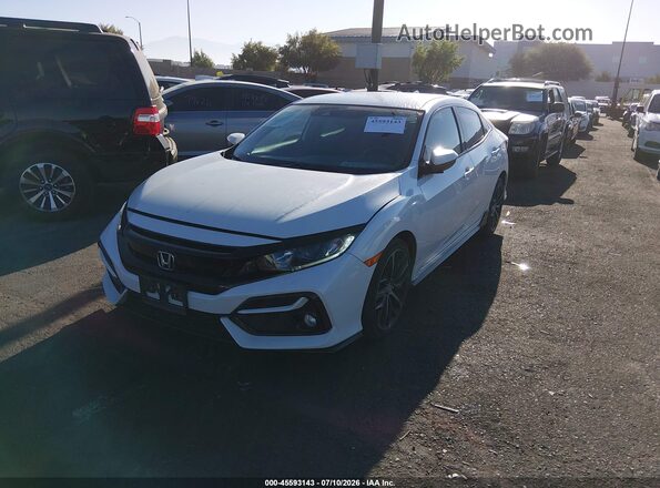 SHHFK7H43MU412665 2021 HONDA CIVIC White Przód lewy