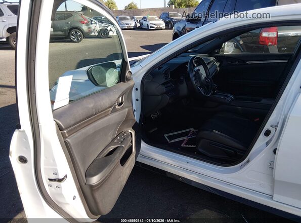SHHFK7H43MU412665 2021 HONDA CIVIC White Widok wnętrza z przodu