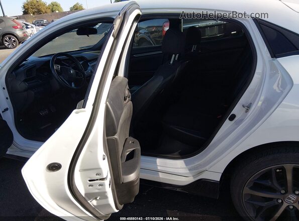 SHHFK7H43MU412665 2021 HONDA CIVIC White Widok naklejki z numerem VIN
