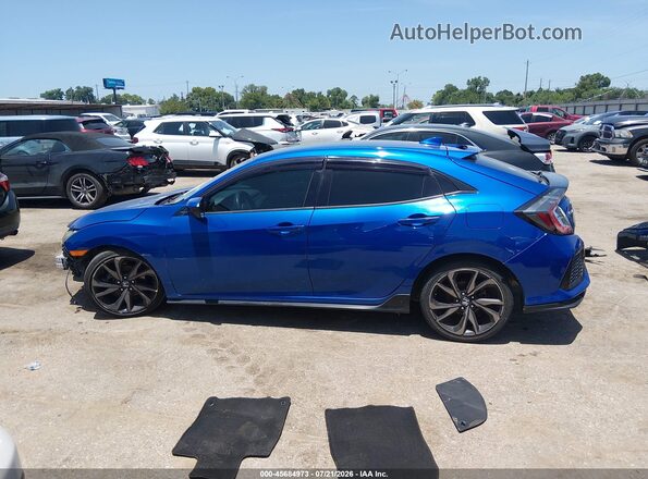 SHHFK7H44HU231466 2017 HONDA CIVIC Blue Widok wnętrza 360 stopni