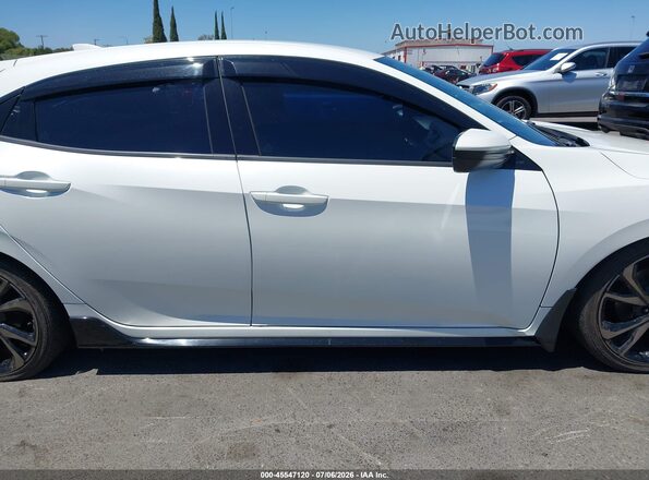 SHHFK7H44HU424541 2017 HONDA CIVIC White Սալոնի հետևի տեսք