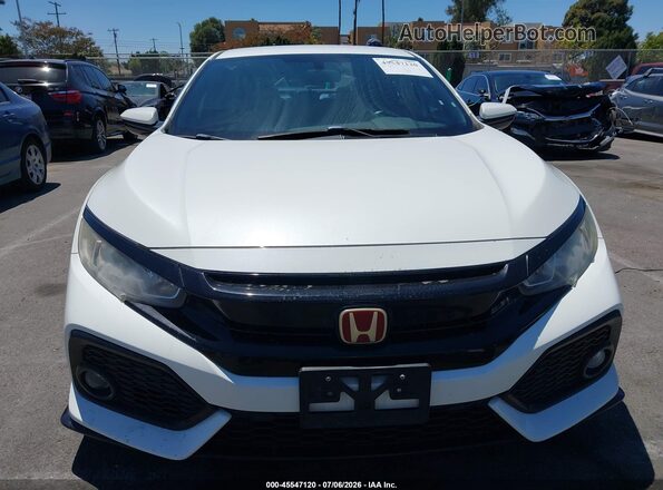 SHHFK7H44HU424541 2017 HONDA CIVIC White Սարքավորումների վահանակի տեսք