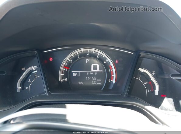 SHHFK7H44HU424541 2017 HONDA CIVIC White Հետևի նստատեղերի տեսք
