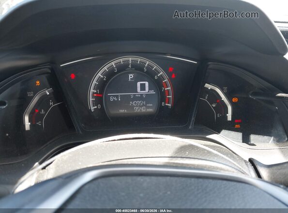 SHHFK7H44JU427347 2018 HONDA CIVIC Gray Vista de los asientos traseros